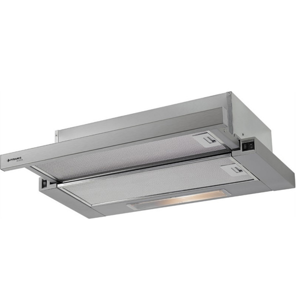 Pyramis Power Slim 065032901 Απορροφητήρας Συρόμενος Inox 60cm