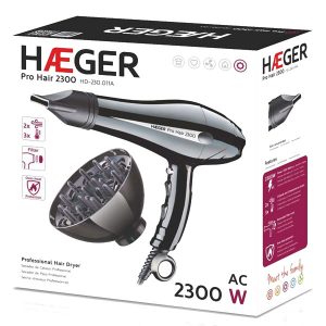 Πιστολάκι μαλλιών HAEGER PRO HAIR 2300W HD-230.011B