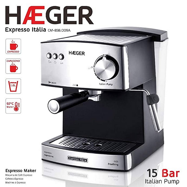 Μηχανή Καφέ Espresso HAEGER EXPRESSO ITÁLIA CM-85B.009A