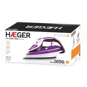 Haeger Pro Glider Σίδερο Ατμού 2600W Κεραμική Πλάκα
