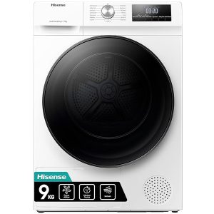 Hisense DHQA902U Στεγνωτήριο 9kg A++ με Αντλία Θερμότητας