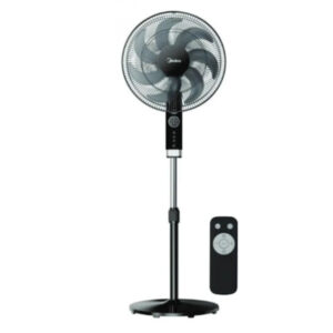 Midea MFS400R0APH Black Ανεμιστήρας με Ορθοστάτη και Τηλεχειριστήριο
