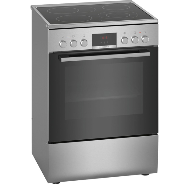 Bosch HKR39C250 Κουζίνα 66lt με Κεραμικές Εστίες Π60εκ. Inox