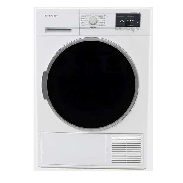 Sharp KD-GHB8S7GW2 Στεγνωτήριο Ρούχων 8kg A++ με Αντλία Θερμότητας