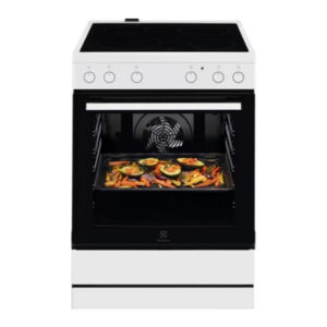 Electrolux LKR62000BW Κουζίνα Ηλεκτρική 73lt με Κεραμικές Εστίες