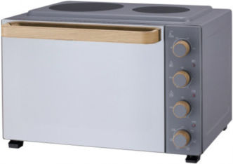 BRONXI BX-5033 Φούρνος 50lt με 2 Kεραμικές Eστίες