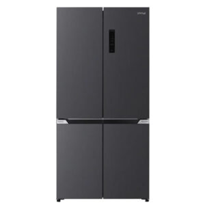Omnys FDN-D9190SIN Ψυγείο Ντουλάπα 505lt Full No Frost Υ190xΠ60xΒ91cm Inox DARK