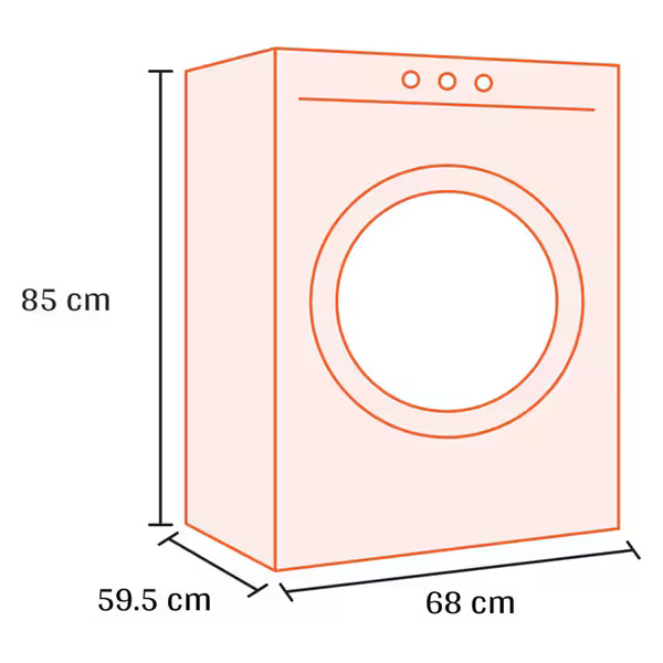 Midea MD205H90BW/W-GR Στεγνωτήριο 9kg με Αντλία Θερμότητας