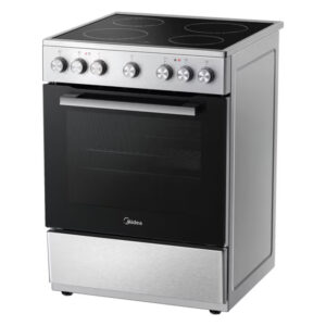 Midea MF024D-ME4R10F SS Κουζίνα 70lt με Κεραμικές Εστίες Π60εκ INOX